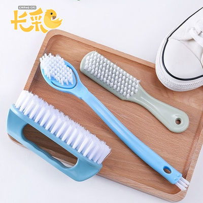 長(zhǎng)彩 鞋刷子洗衣刷軟毛清潔洗鞋多功能家用衣服神器長(zhǎng)柄塑料板刷